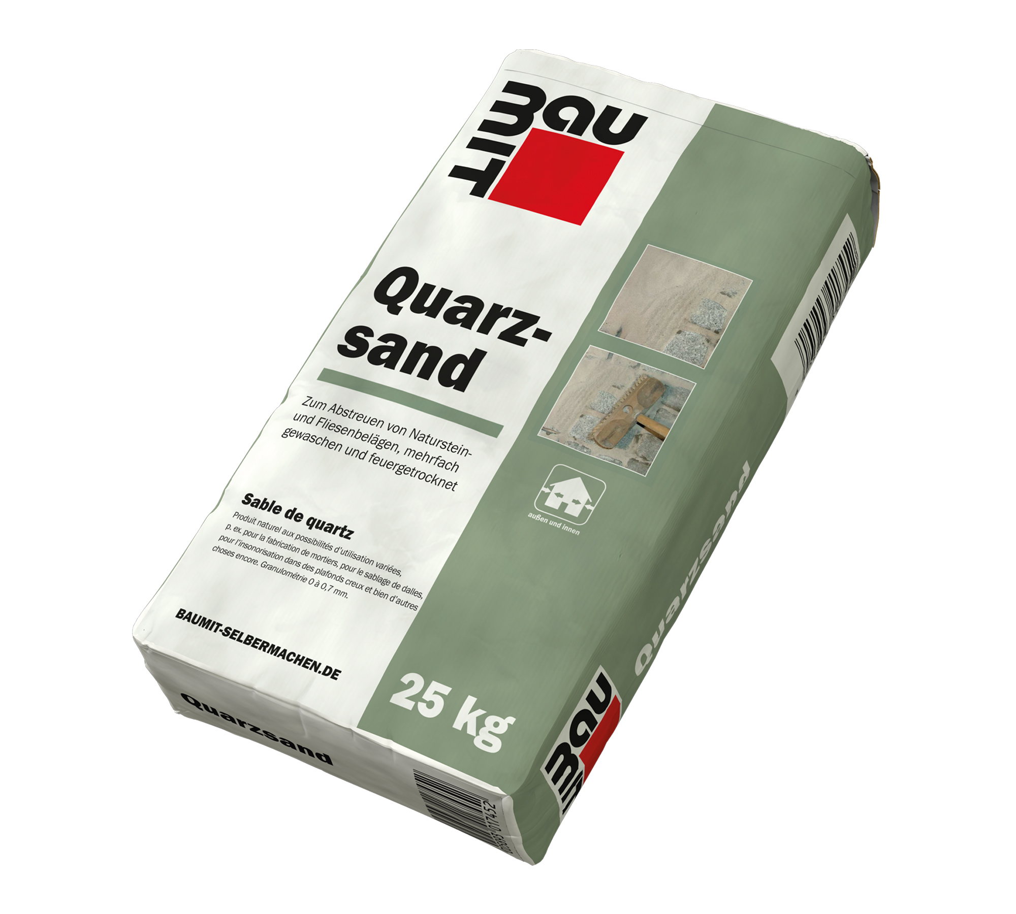 Quarzsand - Gartenmörtel und Sand - Produkte - Gartenbau - Baumit Deutschland Produkte