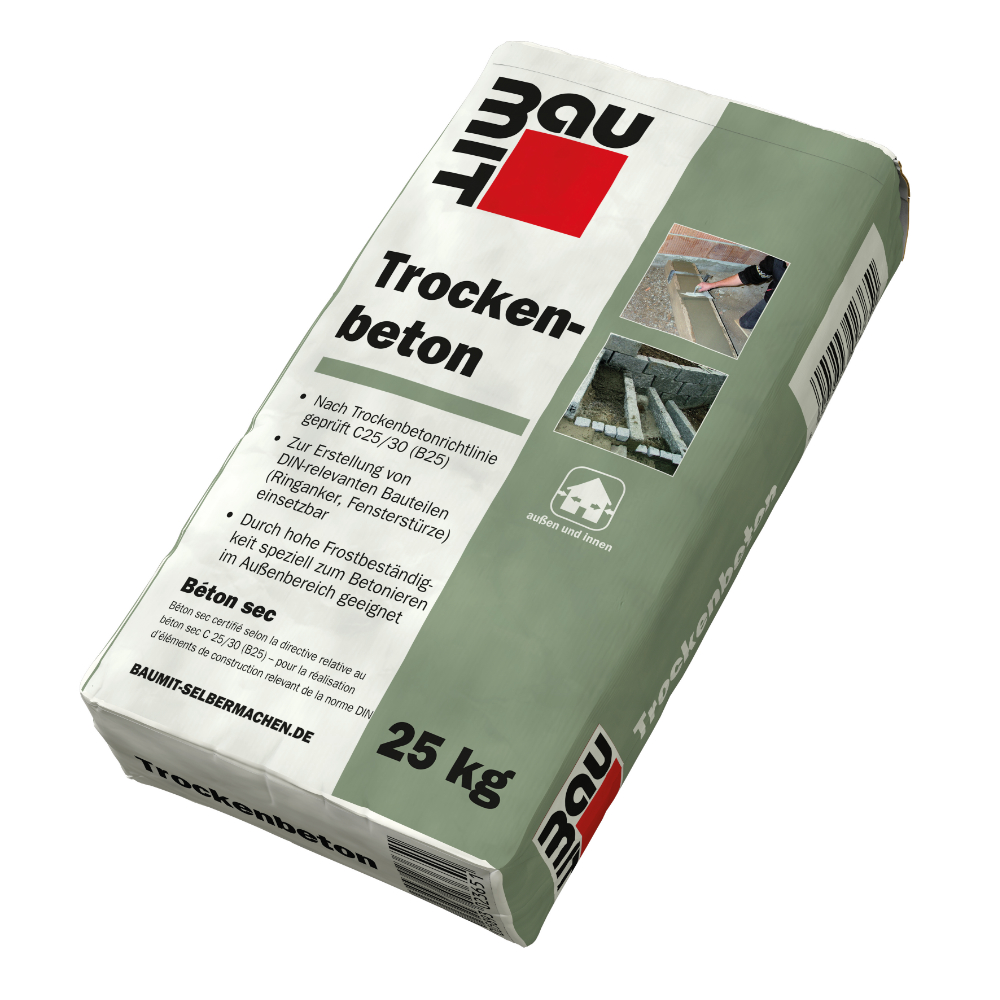Wieviel Sack Fertigbeton Brauche Ich Für 1m3 Trockenbeton - der Fertigbeton im Sack - Fertigbeton - Produkte