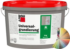 Die Universalgrundierung ist im 5 kg Eimer farbig erhältlich.