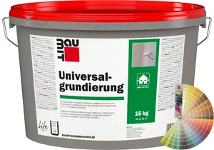 Die Universalgrundierung ist im 15 kg Eimer farbig erhältlich.