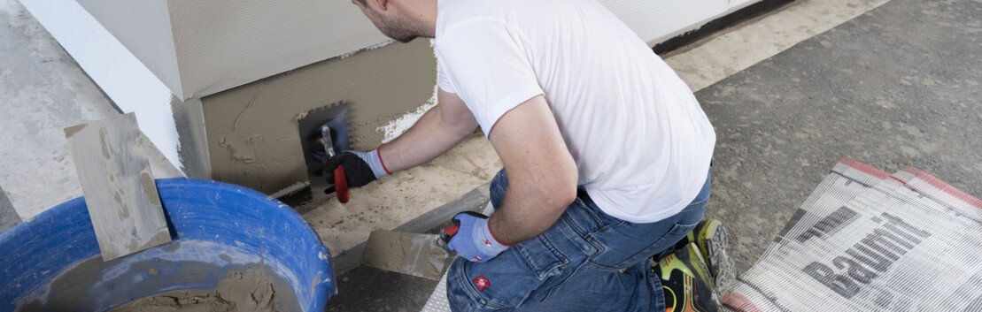 Sockeld&auml;mmung bzw. Perimeterd&auml;mmung armieren