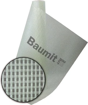 Glasfasergewebe von Baumit, ideal zur Armierung von Fassaden und zur Vermeidung von Rissen in Putzsystemen.