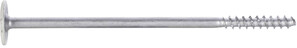 Kellerdecken-Dämmschraube Metall mit einer Länge von 150 mm.