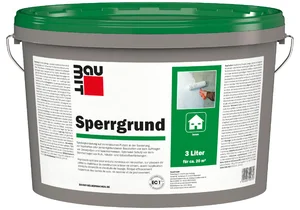 Der Baumit Sperrgrund ist im recyclebaren 3 Liter Eimer erhältlich mit neuer Rezeptur.