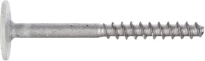 Die Kellerdeckendämmung ist mit den Kellerdecken-Dämmschrauben Metall brandsicher verschraubt.