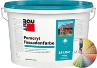 Produktbild: Baumit Puracryl Fassadenfarbe im 14 Liter Eimer mit Baumit Farbfächer.