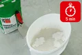 Baumit Innenspachtel und Spachtelwerkzeug für schnelle Reparaturen in 5 Minuten bereit zur Anwendung.
