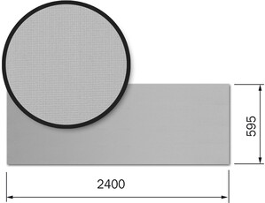 Die Konstruktionsplatte ist in der Dicke von 2 cm erhältlich.