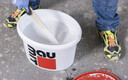 Weißer Putzgrund mit Quarzsand innen und außen für Strukturputze, Mosaikputze, Dekorputze