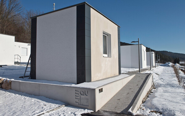 Ein Haus des Baumit Viva Forschungsparks