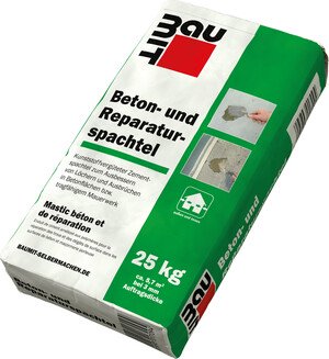 Der Baumit Beton- und Reparaturspachtel ist im 25 kg Papiersack erhältlich.