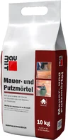 Der Baumit Mauer- und Putzmörtel ist im 10 kg Foliensack erhältlich.