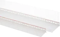 Das Einsteckprofil ist ein Bestandteil des Sockelprofilsystems Thermotop Evo.