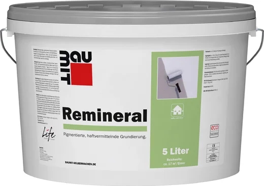 Die Grundierung ist im 5 Liter und 15 Liter Kunststoffeimer in Weiß oder farbig erhältlich.