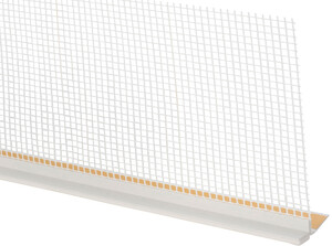 Produktbild von der Anputzleiste Compact-pro, die speziell für Fenster und Türen geeignet ist.