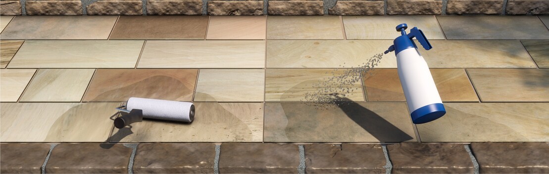 So schützen und pflegen Sie Steine und Platten - Schutz und Pflege