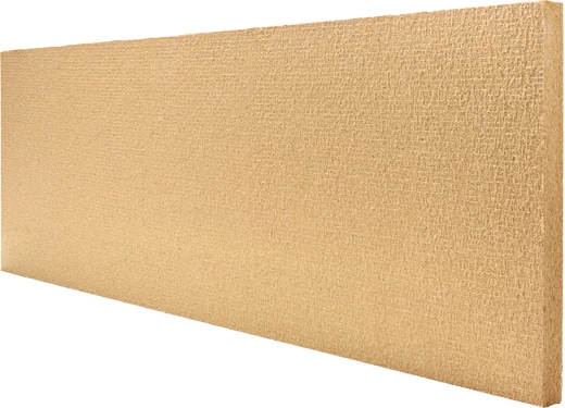 Die Holzfaser-D&auml;mmplatte Thermoroom ist in den Dicken von 2 cm bis 10 cm erh&auml;ltlich.