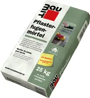 Sack Baumit Pflasterfugenmörtel 25 kg für dauerhafte Pflasterfugen, ideal für Heimwerkerprojekte auf Gehwegen und Terrassen.