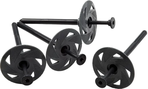 Der Thermotop Schraubdübel S1 short ist in den Längen von 60 bis 100 mm erhältlich.